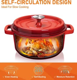 image-Yusicheng Nonstick Soup Pot 5qt DOC225