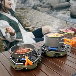 image-Vooma Camping Cookware Set VM-YC01 Orange