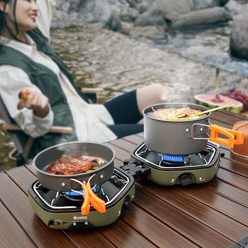 image-Vooma Camping Cookware Set VM-YC01 Orange