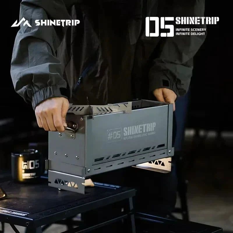 image-ShineTrip Stainless Steel IGT Secondary Combustion Stove