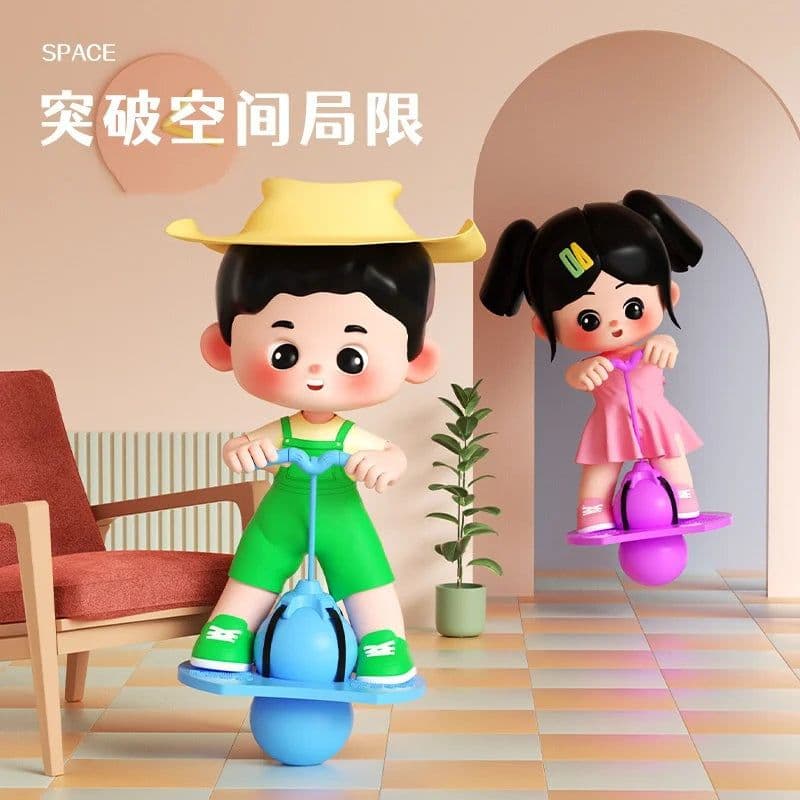 image-Frog Jump Exercise Balance Ball 80cm 200kg