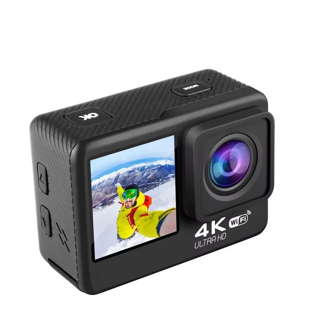 image-4K Camcorder 60fps Waterproof Action Camera CMOS