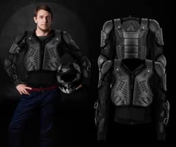 image-SMR Motorcycle Jacket with Chest Protection BA-001
