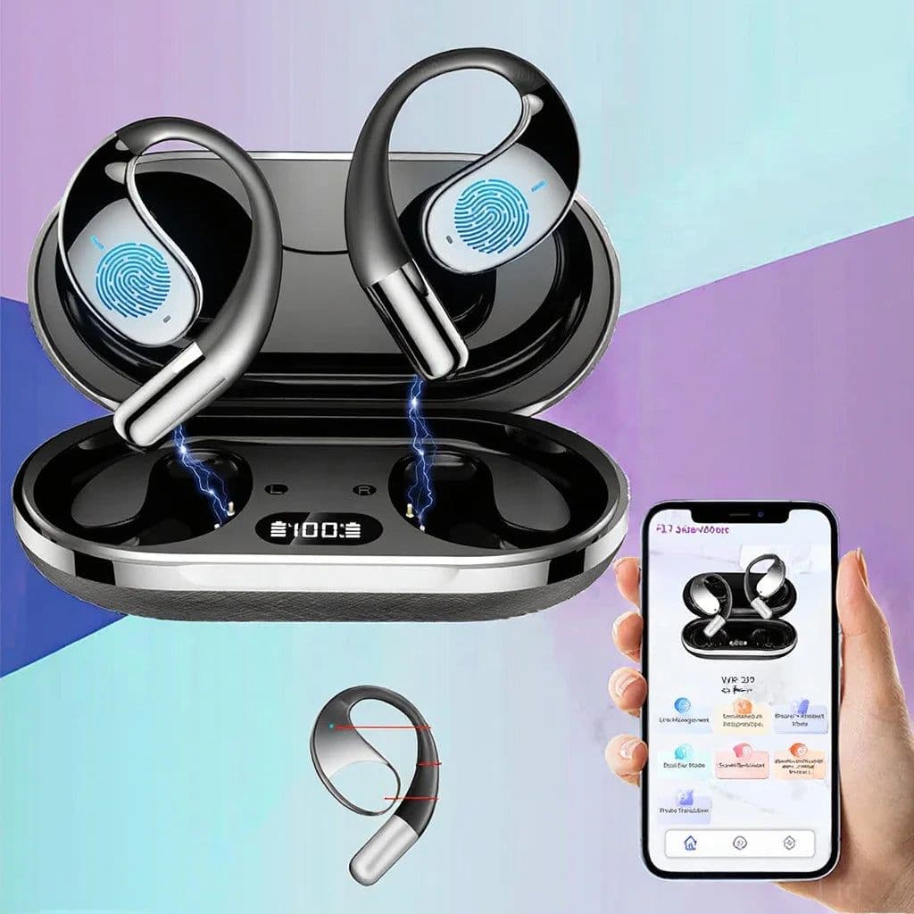 image-Q39 AI Wireless Translation Earbuds ANC