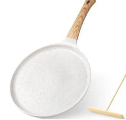 image-Medical Stone Frying Pan Steak Pot Household Egg Cakes Pancake Pan Non-Stick Pan Pizza Plate Aluminum Pot Cookware