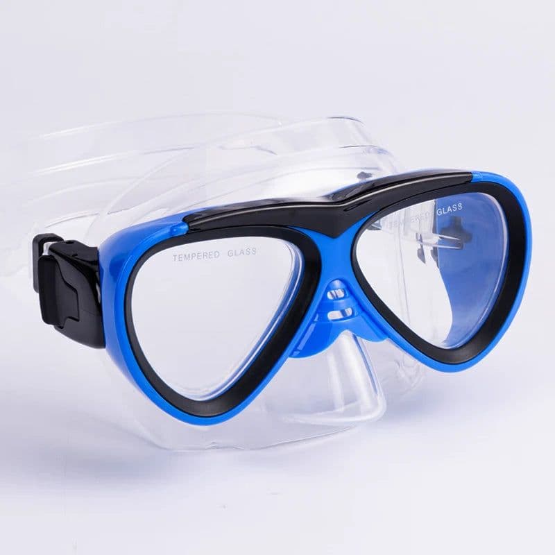 image-High Quality Professional Swimming Goggles Large Frame Translucent Diving Mask OEM Hot Sale Water Sports Equipment