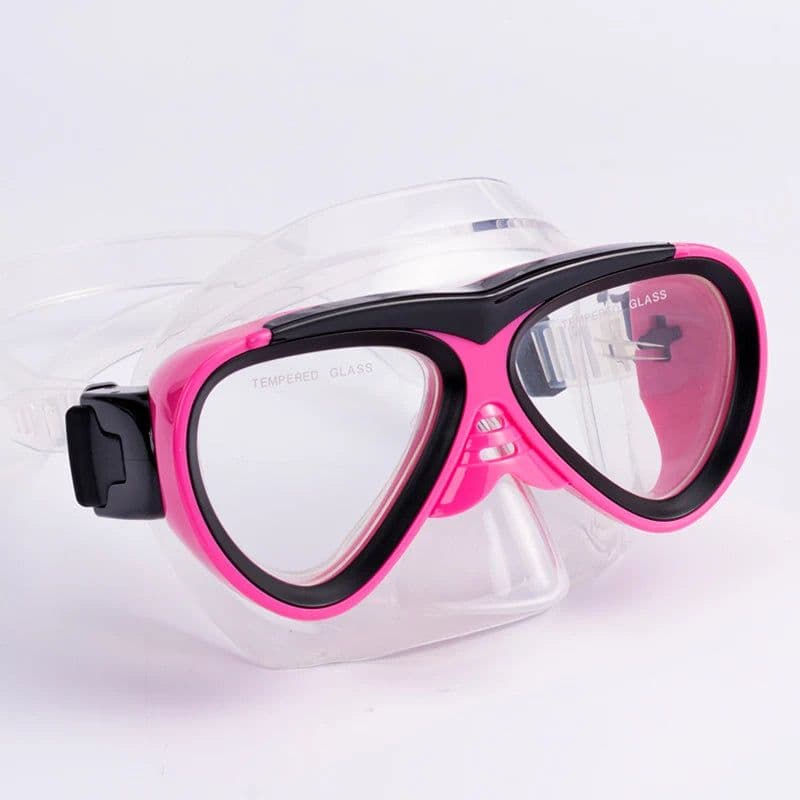 image-High Quality Professional Swimming Goggles Large Frame Translucent Diving Mask OEM Hot Sale Water Sports Equipment
