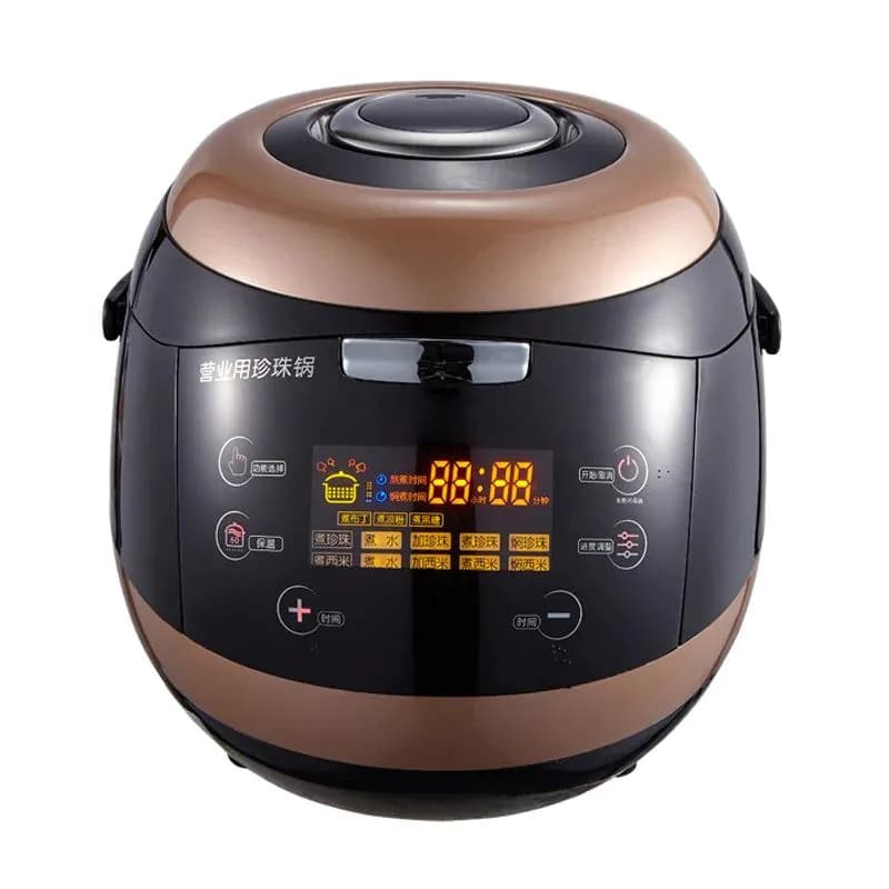 image-Guangzhou Commercial Milk Tea Equipment Multipurpose Cookware Cooked 5L Cooking Pot Tapioca Pearl Cooker