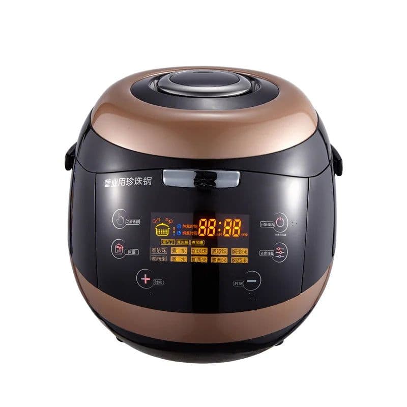 image-Guangzhou Commercial Milk Tea Equipment Multipurpose Cookware Cooked 5L Cooking Pot Tapioca Pearl Cooker