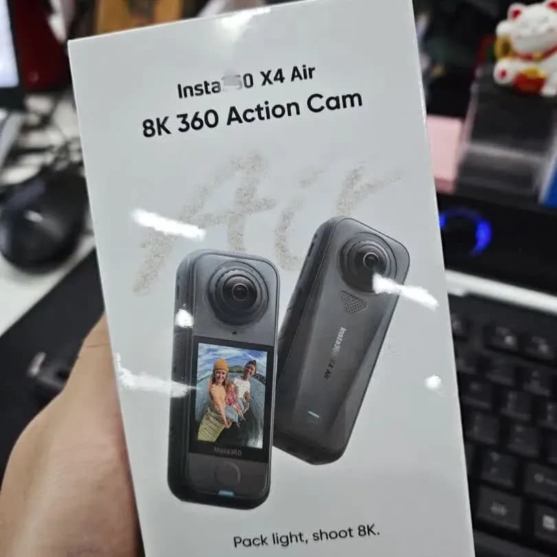 image-Hot Insta 360 X4 Air 8K HD Cmos Action Camera Standard Bundle Vlog Video Sport Camera Waterproof