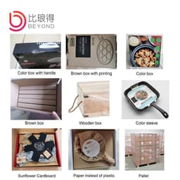 image-Beyond Cast Iron Cookware Manufacture 7 Pcs Classic Enamel Cast Iron Pots and Pans Set