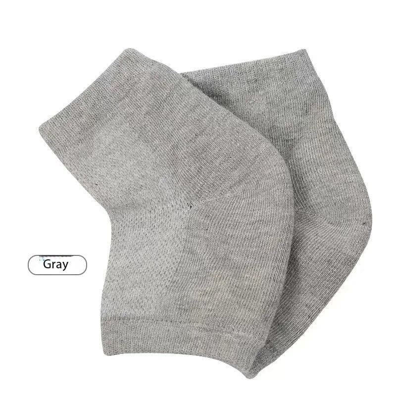 image-OEM HC001 Men Women Sports Heel Cover Non-slip SEBS Semi-pad Bionic Thickening Height Cushion Sock Sleeve