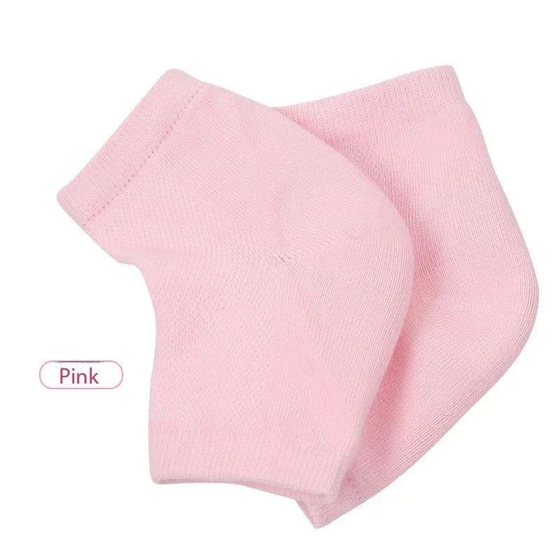 image-OEM HC001 Men Women Sports Heel Cover Non-slip SEBS Semi-pad Bionic Thickening Height Cushion Sock Sleeve