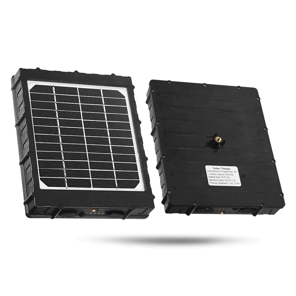 image-IP66 Waterproof Solar Panel Power Bank With Battery 8000Mah for Security Hunting Trail Camera 6V 9V 12V Solar Power Supply Kit