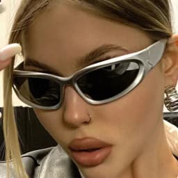 image-Steampunk Sunglasses Women Mirror Sports Y2K Sun Glasses Cycling Sports Sun Glasses Women Vintage Shades Fashion Punk Eyewear