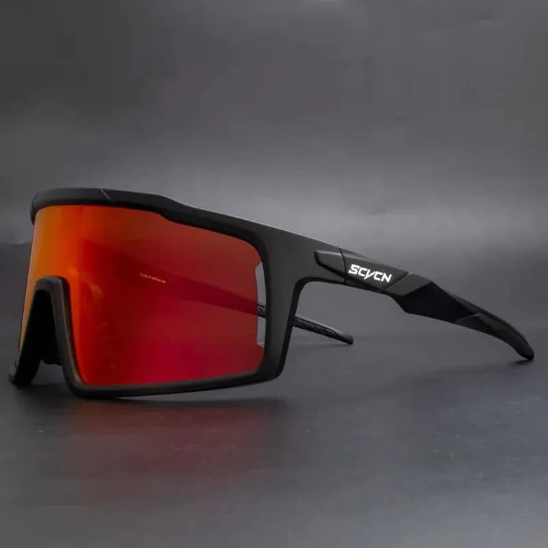 image-New SCVCN SC-X31 Polarized UV Protection Sports Sunglasses for Men & Women Road Cycling Mountain Bike Riding Protection Eyewear