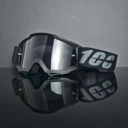 image-Factory Cross Border MX Motorcycle Helmet Goggles with Interchangeable Glasses Full Framework for Riding and Outdoor Sports