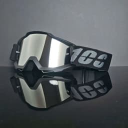 image-Factory Cross Border MX Motorcycle Helmet Goggles with Interchangeable Glasses Full Framework for Riding and Outdoor Sports
