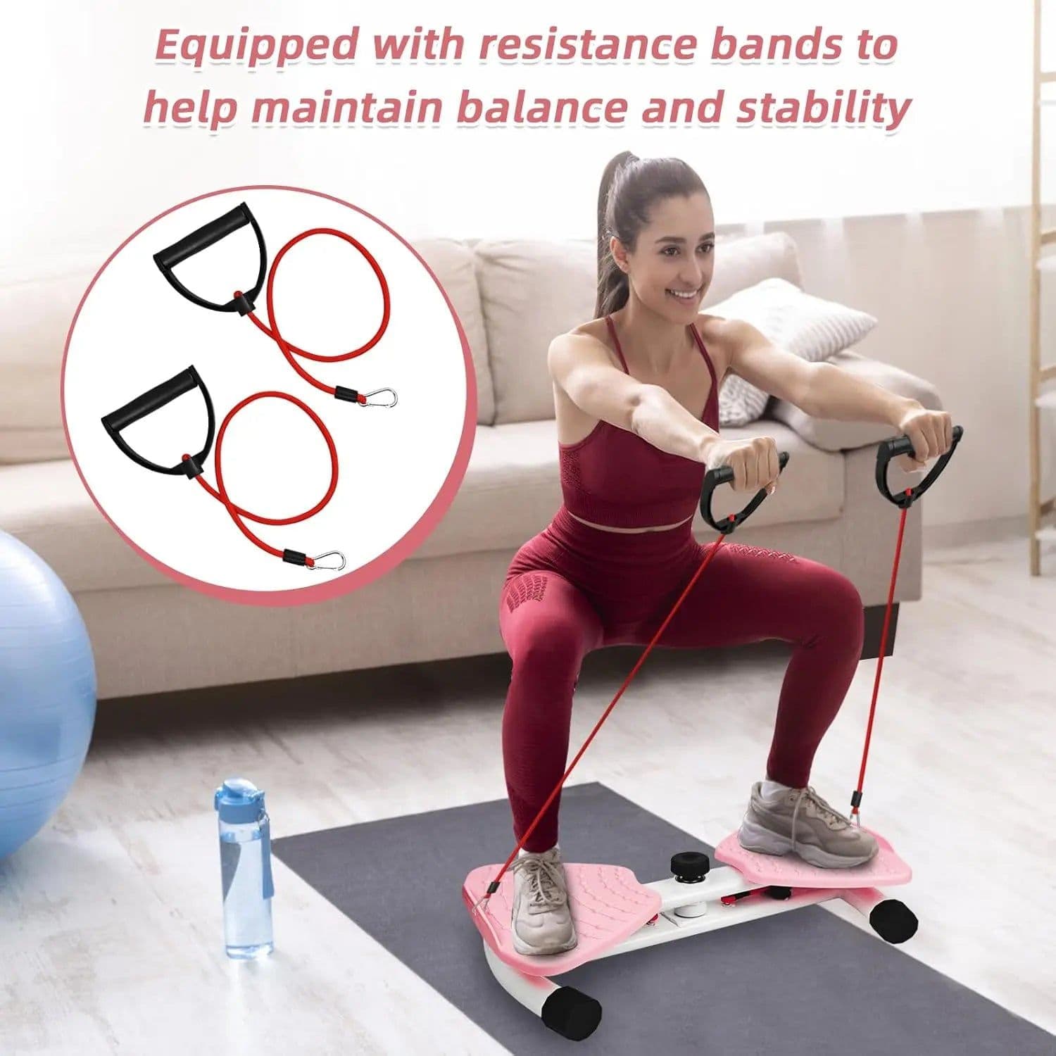 image-Twisting Waist Turntable Large Twisting Waist Machine Home Weight Loss Female Sports Twisting Waist Tool Weight Loss Tool
