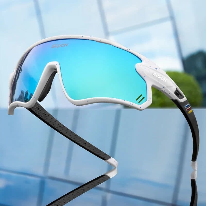 image-SCVCN Wholesale Polarized Sports MTB Glasses Bicycle Mountain Bike Glasses Riding Eyewear Tr90 Cycling Sunglasses 2022
