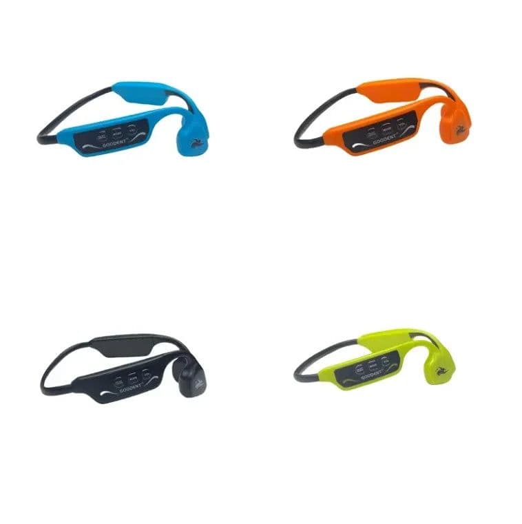 image-H913 Bone Conduction Earphones New Design Waterproof Training Headphone for Swimming Surfing Diving Water Sports