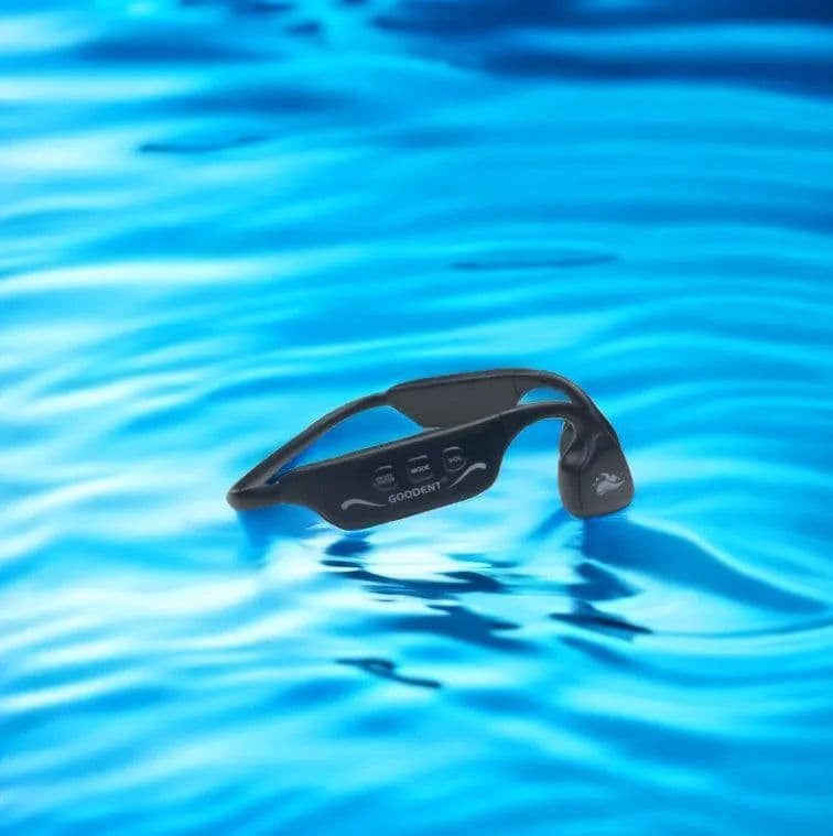 image-H913 Bone Conduction Earphones New Design Waterproof Training Headphone for Swimming Surfing Diving Water Sports
