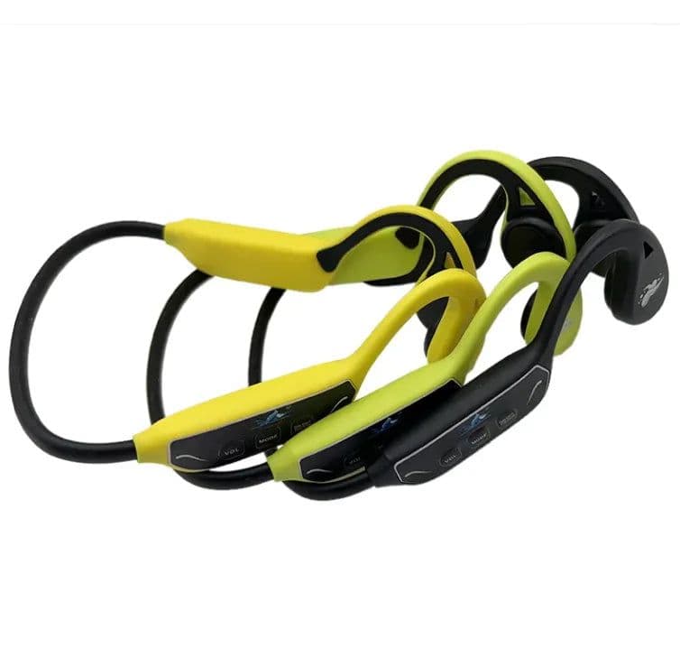 image-H913 Bone Conduction Earphones New Design Waterproof Training Headphone for Swimming Surfing Diving Water Sports