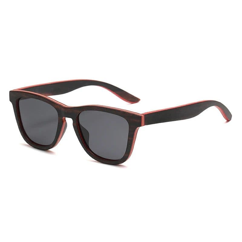 image-XUEDIAO Handmade Bamboo Wood Frame Polarized TAC Lenses UV400 Protection Sports Unisex Sunglasses Wholesale