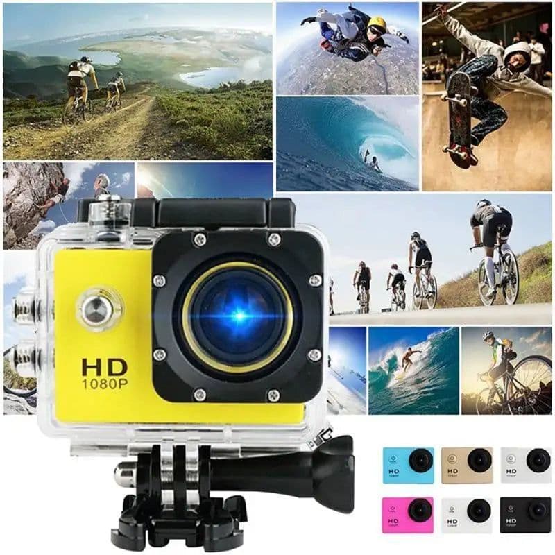 image-HD Action Camera Met Extreme Pro Video Camcorder Waterproof DV Sports Underwater 30m Capabilities Includes