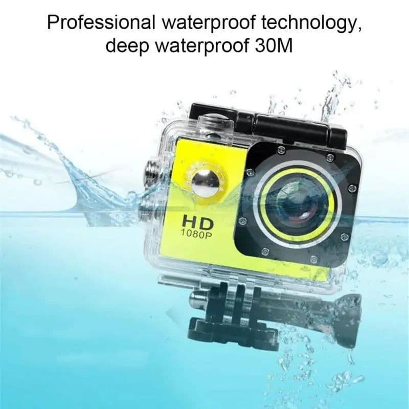 image-HD Action Camera Met Extreme Pro Video Camcorder Waterproof DV Sports Underwater 30m Capabilities Includes
