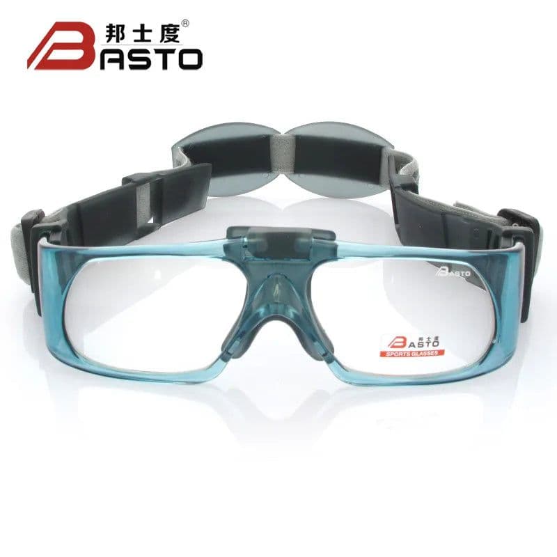 image-Sports Goggles for Outdoor Basketball Transparent Lenses with PC Frame Basketball Glasses Optical Glasses