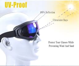 image-JSJM Motorcycle Off-Road Goggles | Windproof TPU Frame Protective Eyewear for Riding and Outdoor Sports