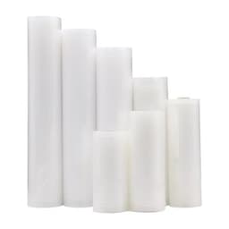 image-Food Grade Freezer Safe Seven Layer PA+PE Co-extruded Embossed Vacuum Sealer Food Packaging Bag Roll