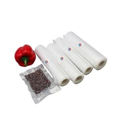 image-Food Grade Freezer Safe Seven Layer PA+PE Co-extruded Embossed Vacuum Sealer Food Packaging Bag Roll