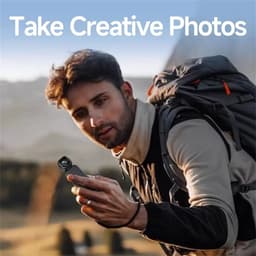 image-Mini HD 4K Body Camera Dual Lens, WiFi Connected Sports & Vlog Camera with Infrared Night Vision