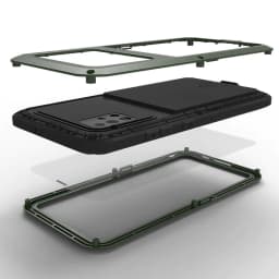 image-LOVE MEI Samsung A51/A71 Phone Case - Metal Silicone