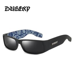 image-DUBERY D165 2021 New Gothic Sunglasses Hot Sale Sports Cycling UV Ray Proof Polarized Sunglasses