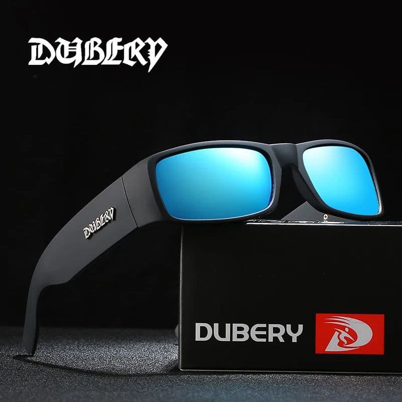 image-DUBERY D165 2021 New Gothic Sunglasses Hot Sale Sports Cycling UV Ray Proof Polarized Sunglasses