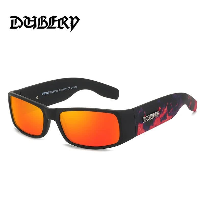 image-DUBERY D165 2021 New Gothic Sunglasses Hot Sale Sports Cycling UV Ray Proof Polarized Sunglasses