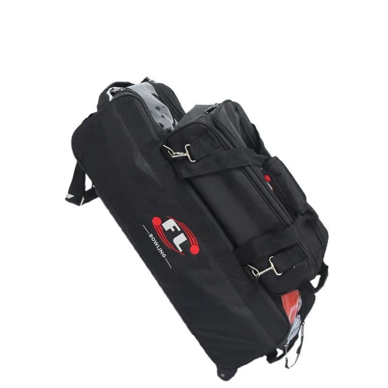 image-Sports & Entertainment Three Plus One Bowling Bag with Three Balls and Three Color Options
