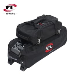 image-Sports & Entertainment Three Plus One Bowling Bag with Three Balls and Three Color Options