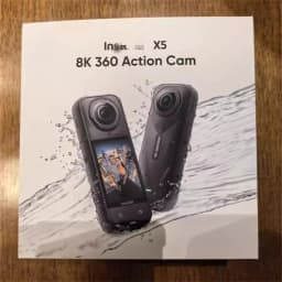 image-Waterproof 8K Anti Shake Panoramic Insta 360 X5 Action Camera 360 Photo Sports Travel Camera