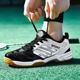 image-2026 NEW LEAO Professional Big Size Tennis Shoes Unisex Lightweight Indoor Sports Badminton Shoes