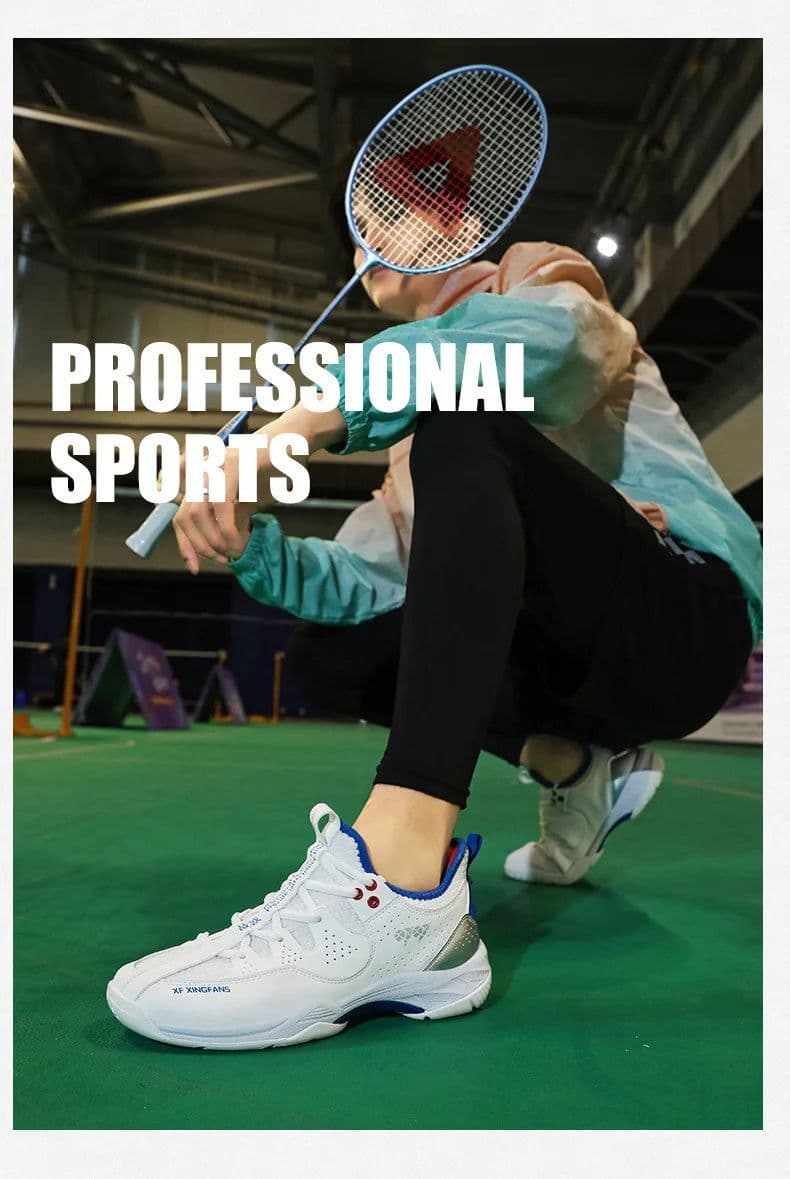 image-2025 Professional Tennis Shoes Badminton Volleyball Sneaker Training Shock-Absorbing Feature Breathable Design Padel Shoes