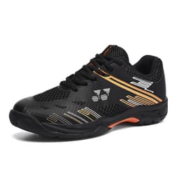 image-Men's Lightweight Summer Autumn Sports Padel Shoes Badminton Tennis Competition Sneakers Shock-Absorbing Features Mesh EVA