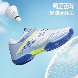 image-Men's Lightweight Summer Autumn Sports Padel Shoes Badminton Tennis Competition Sneakers Shock-Absorbing Features Mesh EVA