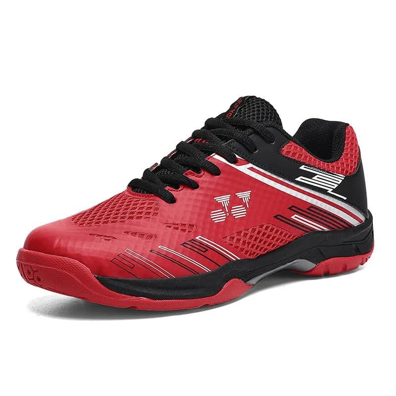 image-Men's Lightweight Summer Autumn Sports Padel Shoes Badminton Tennis Competition Sneakers Shock-Absorbing Features Mesh EVA