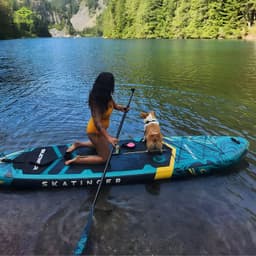 image-Skatinger Us Warehouse Dropshipping Freeshipping Inflatable Stand up Paddle Board SUP Paddle Surf Padel Board Paddleboard