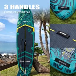 image-Skatinger Us Warehouse Dropshipping Freeshipping Inflatable Stand up Paddle Board SUP Paddle Surf Padel Board Paddleboard
