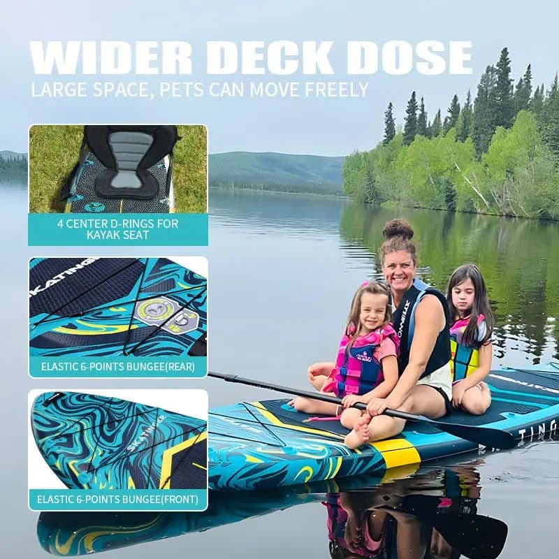 image-Skatinger Us Warehouse Dropshipping Freeshipping Inflatable Stand up Paddle Board SUP Paddle Surf Padel Board Paddleboard